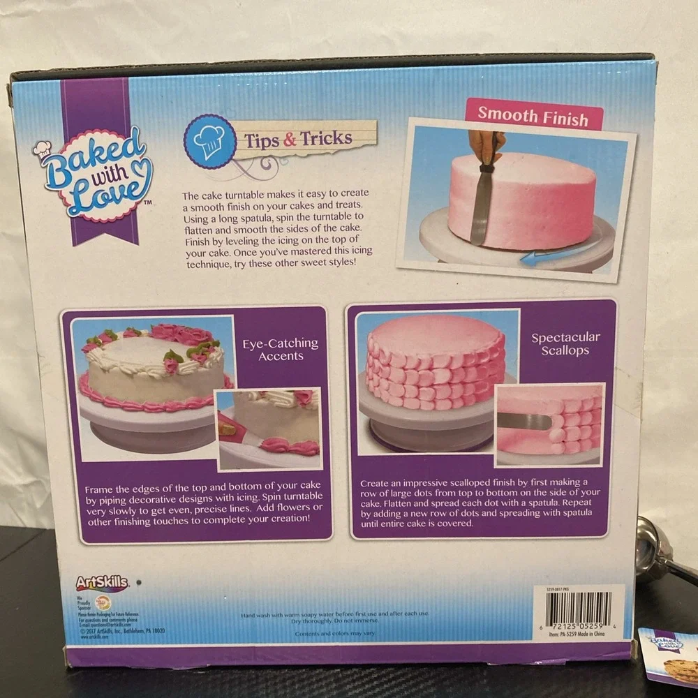 Cake Decorating Round Turntable 10